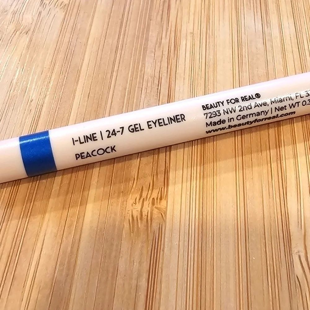 New Beauty for Real 24-7 Gel Eyeliner in Shade Peacock, Full-size 0.3g Festival